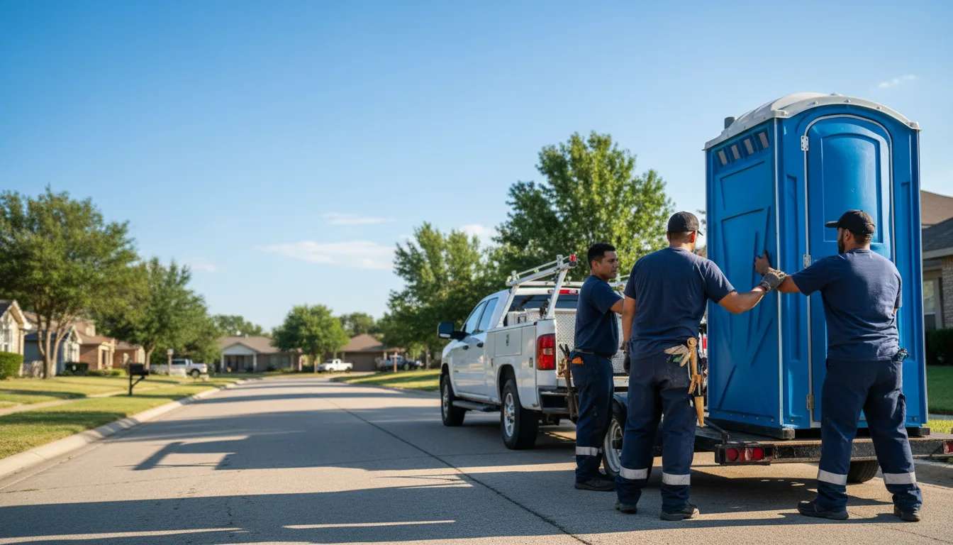 Portable Toilet Rental in Gibson, NC near me